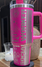 Load image into Gallery viewer, Social Worker- Stainless-Steel Tumbler 40oz