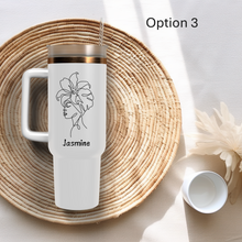 Load image into Gallery viewer, Beauty- She Is Stainless-Steel Tumblers 40oz