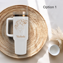 Load image into Gallery viewer, Beauty- She Is Stainless-Steel Tumblers 40oz