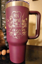 Load image into Gallery viewer, Nurses- Personalized Stainless-Steel Tumblers 40oz