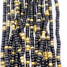 Load image into Gallery viewer, Black + Gold