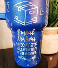 Load image into Gallery viewer, USPS Postal - Stainless-Steel Tumbler 40oz
