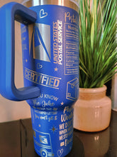 Load image into Gallery viewer, USPS Postal - Stainless-Steel Tumbler 40oz
