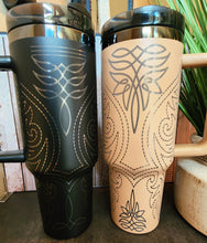 Load image into Gallery viewer, Western Boot Stitch Stainless-Steel Tumblers 40oz
