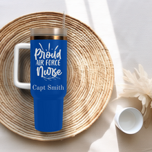 Load image into Gallery viewer, Nurses- Personalized Stainless-Steel Tumblers 40oz
