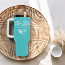 Load image into Gallery viewer, Nurses- Personalized Stainless-Steel Tumblers 40oz
