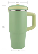 Load image into Gallery viewer, Kids Personalized Stainless-Steel Tumblers 20oz with Handle
